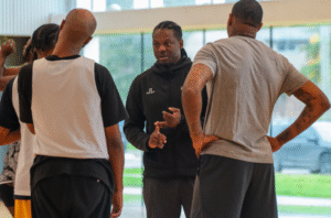 Basketball players