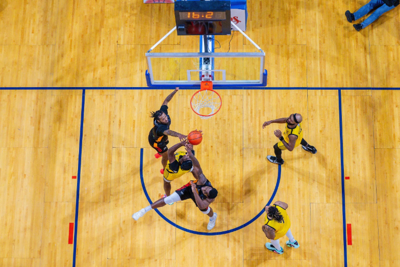 Basketball players