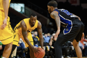 Chris Jones was dismissed from the Lightning last week after an on-court outburst in Sudbury Thursday that resulted in an ejection and a suspension. (Photo: Matt Hiscox Photography).